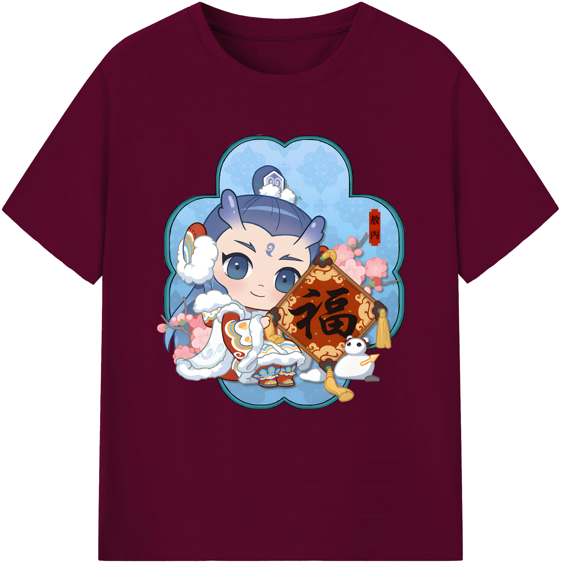 （画像用） Ne Zha 2 ナタ 魔童の大暴れ レディースカジュアルプリントTシャツ（綿100％）